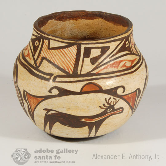 Historic Zuni Pueblo Pottery C4078N